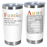 ARVEXO funtie-definition 20oz tumbler with witty message for daily coffee moments
