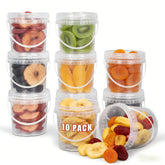 ASEVAT airtight bucket with lid 16oz for leak-proof food storage.