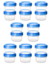Atecare 2oz salad dressing containers with leakproof lids for portable lunches.