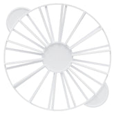 Ateco 1328 cake portion marker top view guiding even 14 or 16 slices.