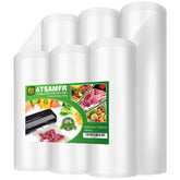 ATSAMFR vacuum bags 8x20 3-rolls for bulk storage and lasting freshness