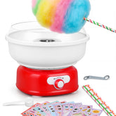 ATSENT Cotton Candy Machine front view showing compact home-friendly design for easy parties.