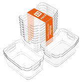 Attelite clear storage bin in pantry organization for easy access