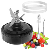 Atuwebo 5-fin blade for Ninja QB3000 fits 16 oz cups for fast, smooth blending.