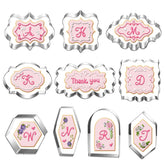 Auktosmn large plaque cookie cutters set for durable, rust-resistant framing of cookies.