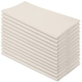 Aunti Em's Kitchen flour sack towel with embroidery-friendly weave for precise stitching.