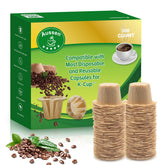 Aussen disposable coffee filter in natural paper for clean brews