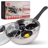 AVACRAFT egg poacher cups with 75 ml capacity for easy, shell-free poaching.