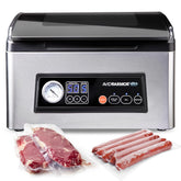 Avid Armor Ultra Series USV32 demonstrates leak-free sealing for liquids like soups and sauces.