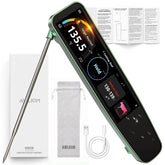 AWLKIM 0.5s instant read thermometer display for quick checks