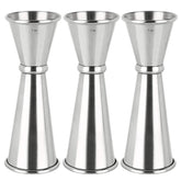 Awpeye 3-piece double jigger front view for precise pours