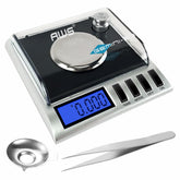 AMERICAN WEIGH SCALES Gemini-20 scale in a compact case for portable precision.