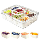 AYauGamA Snackle Box with eight compartments for organized snacks