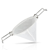 AYUSEB 10-inch reusable cone filter bag for frying oil keeps oil clean for reuse