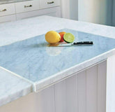 AZM Displays clear cutting board with lip offers a spacious prep surface for chopping.