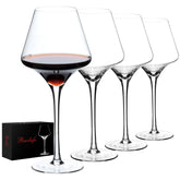 BACLIFE red wine glasses, 20 oz, for elegant dining and impressive table presentation.