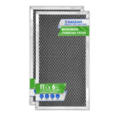 Bagean microwave charcoal filter 11-2x6 front view improves kitchen air