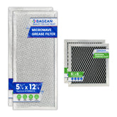 Bagean grease filter W10208631A for Whirlpool showing durable aluminum mesh
