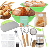 Bakedon sourdough starter jar with thermometer for reliable fermentation timing.