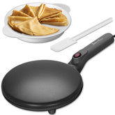 Baker's Friend crepe maker with auto power-off for safe cooking