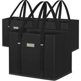 Baleine 3Pk folded bags for compact storage and eco-friendly reuse.