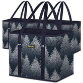 BALEINE 3Pk reusable bags with foldable design for easy storage and loading.