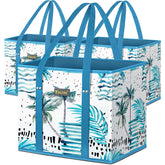 BALEINE Island Breeze bags folded for compact storage and eco-friendly shopping.