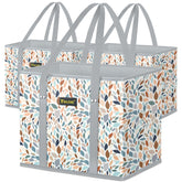 BALEINE Mosaic bags reinforced bottom support heavy groceries