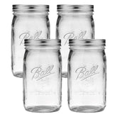 Ball Mason jar wide-mouth 32oz pack with lids and bands for canning