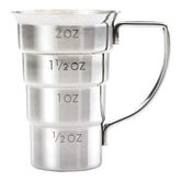 Barfly M37108 jigger durable single-piece stainless body for lasting accuracy