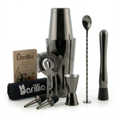 Barillio black Boston shaker set for stylish home bartending and smooth shaking.