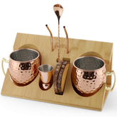 Barillio Moscow Mule mugs with copper plating for vibrant cocktails