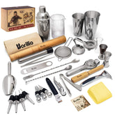 Barillio Pro Edition stainless Boston shaker for flawless shakes.