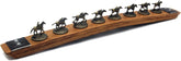 Barrel-Art bourbon stopper display for Blanton's showcases eight collectible stoppers.