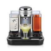 Bartesian professional cocktail machine with bottle lock securing bottles.