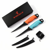BasicGear Fishing Fillet Knife 7-inch blade for precise filleting with minimal waste.