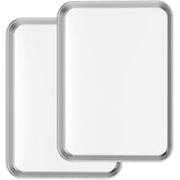 Bastwe 16-inch baking sheet with mirror finish for even heat and easy release.