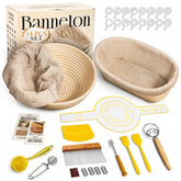 BAVIFY round banneton in use for even proofing and shaping