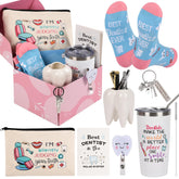 Bayelove dentist gift tumbler keeps drinks at temperature during busy clinic days