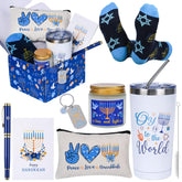 Bayelove Hanukkah gift set tumbler mug keeps drinks warm during busy days