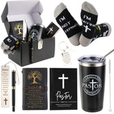 Bayelove pastor thermos cup for hot beverages on the go, rugged stainless steel and practical straw.