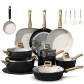 Bazova 25pc set full collection for versatile family cooking.