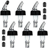 BBTO automatic pourer with 1 oz measure, clear finish, for precise pours.