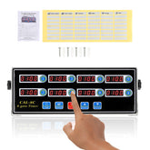 BEAMNOVA 8-Channel timer front view with clear digits for multitasking