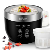 Bear Yogurt Maker inner pot heats evenly for creamy yogurt.