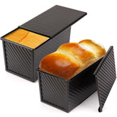 Beasea Pullman loaf pan with lid for versatile bread baking