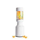 BEAST The Beast Mini Blender cloud white front view, compact space saver for small kitchens.