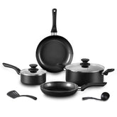 BECIGAR 8pcs ceramic set with 8.5-inch frying pan for easy nonstick searing