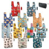 BeeGreen Animal Tote with heavy-duty design for 50+ lb groceries