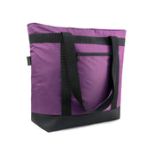 BeeGreen cooler bag top view showing spacious compartment for organized beach snacks